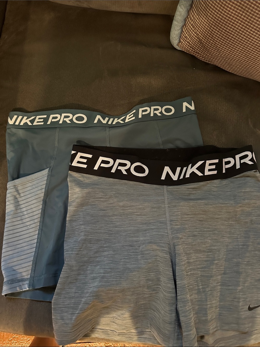 Two Pairs of Nike Pro Training Shorts